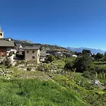 木屋 Modern For 8 Near Crans-montana - Terrace - Fireplace