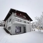 בקתה Modern For 8 Near Crans-montana - Terrace - Fireplace