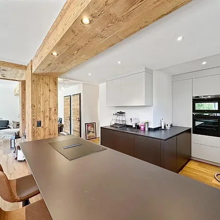 Modern For 8 Near Crans-montana - Terrace - Fireplace *