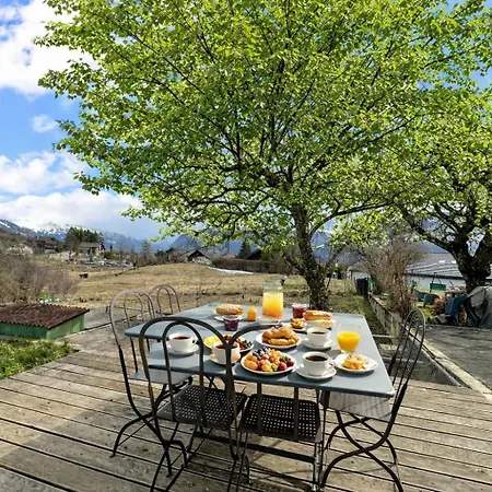 Modern For 8 Near Crans-montana - Terrace - Fireplace
