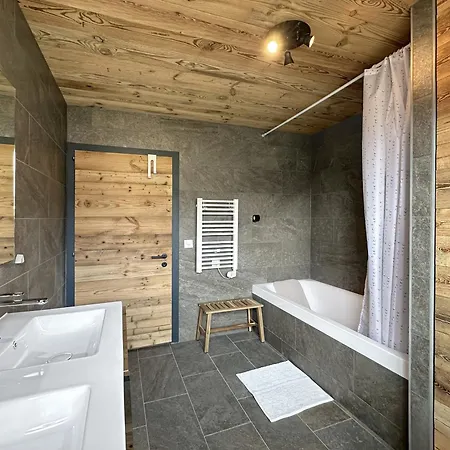 Modern For 8 Near Crans-montana - Terrace - Fireplace 木屋 *