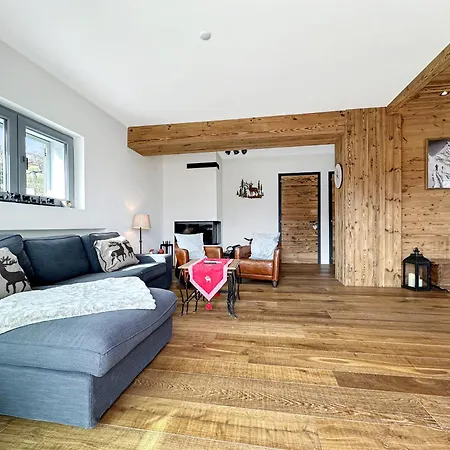 木屋 Modern For 8 Near Crans-montana - Terrace - Fireplace *