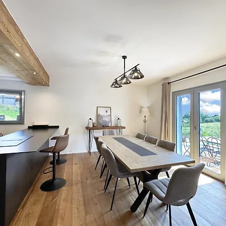 Modern For 8 Near Crans-montana - Terrace - Fireplace Chalet *