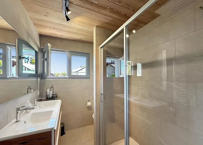 Chalet Modern For 8 Near Crans-montana - Terrace - Fireplace *