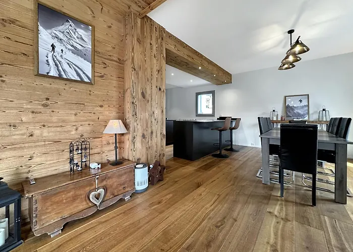 شاليه Modern For 8 Near Crans-montana - Terrace - Fireplace *