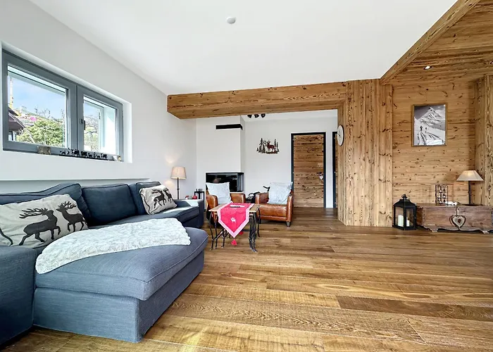 شاليه Modern For 8 Near Crans-montana - Terrace - Fireplace *